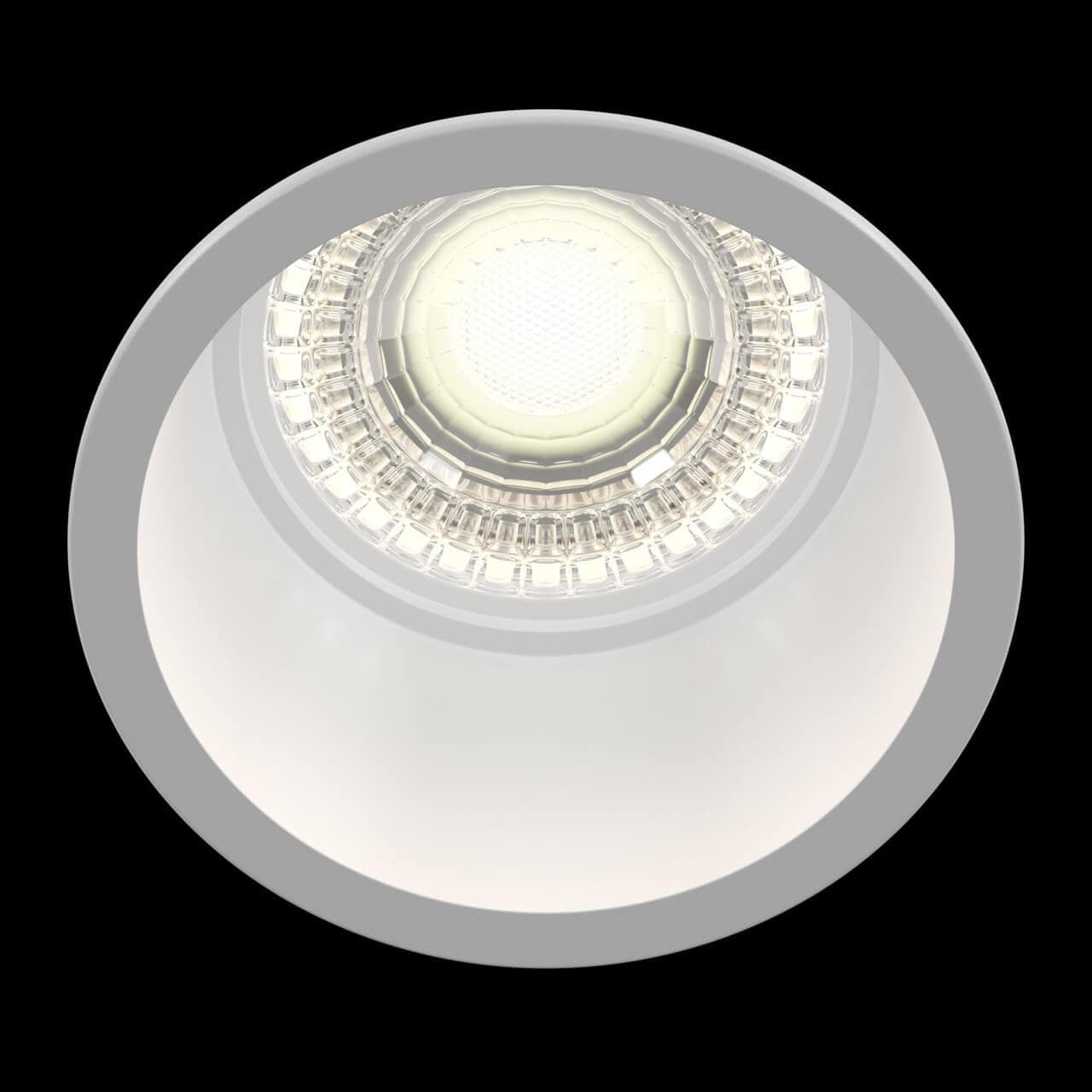 Maytoni Downlight Reif Белый Встраиваемый светильник DL049-01W — миниатюра 7