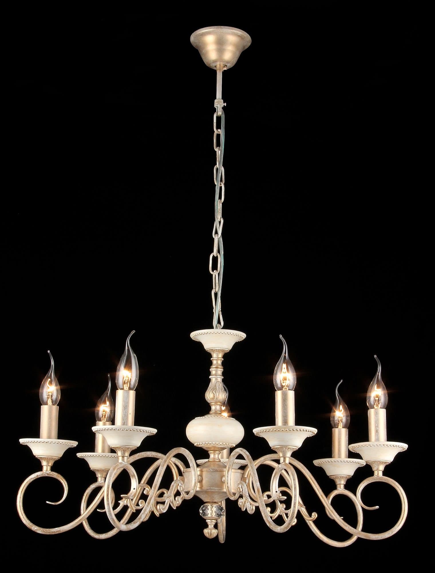 Maytoni Elegant Perla Кремовый с Золотом Люстра 7xE14 60W ARM337-07-R — миниатюра 2