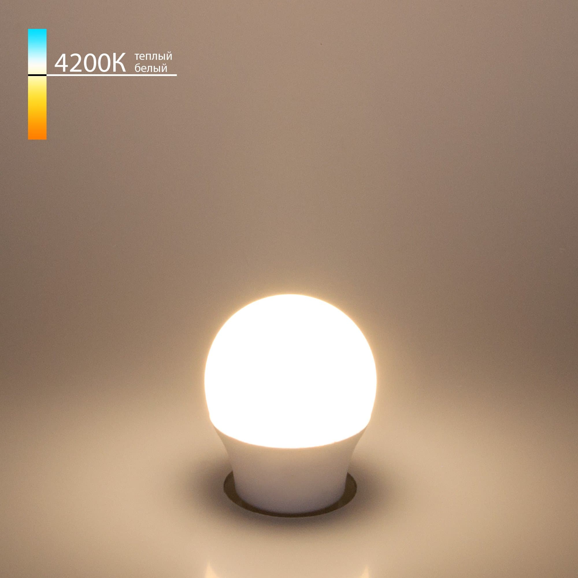 Elektrostandard BLE2731 / Светодиодная лампа Mini Classic LED 7W 4200K E27 матовое стекло a048663