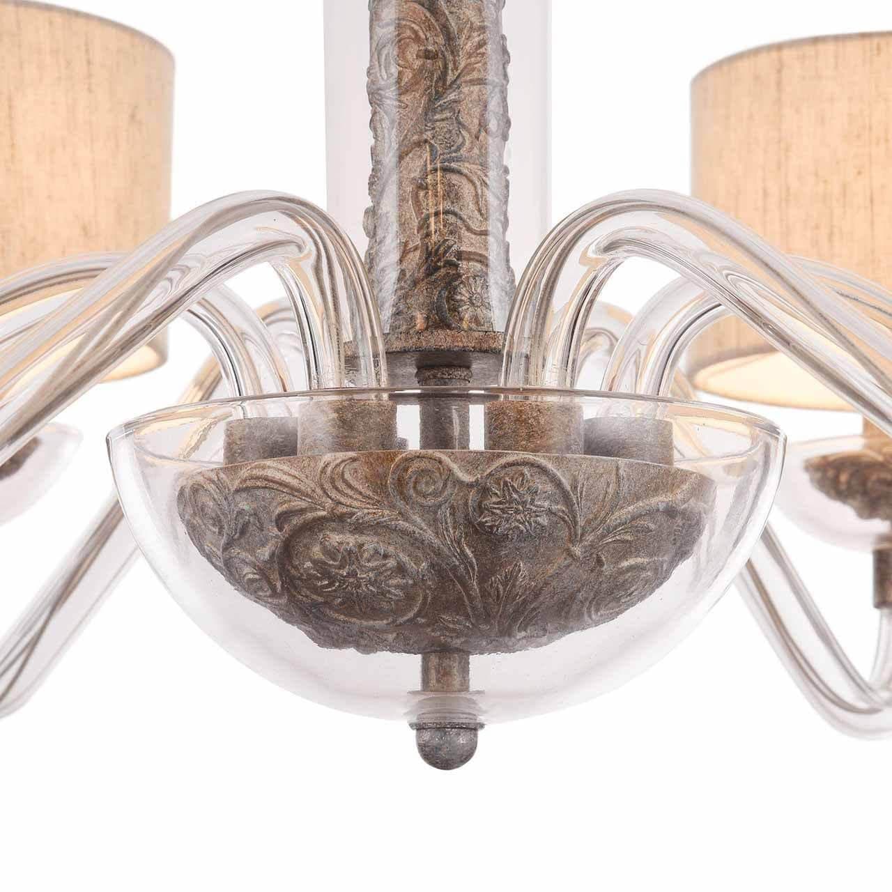 Maytoni Elegant Maryland Серый Люстра 6xE14 40W ARM526PL-06GR — миниатюра 10