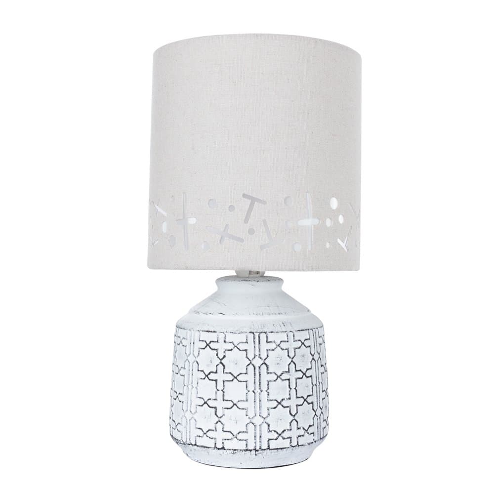 Arte Lamp BUNDA Светильник настольный лампа накаливания A4007LT-1WH