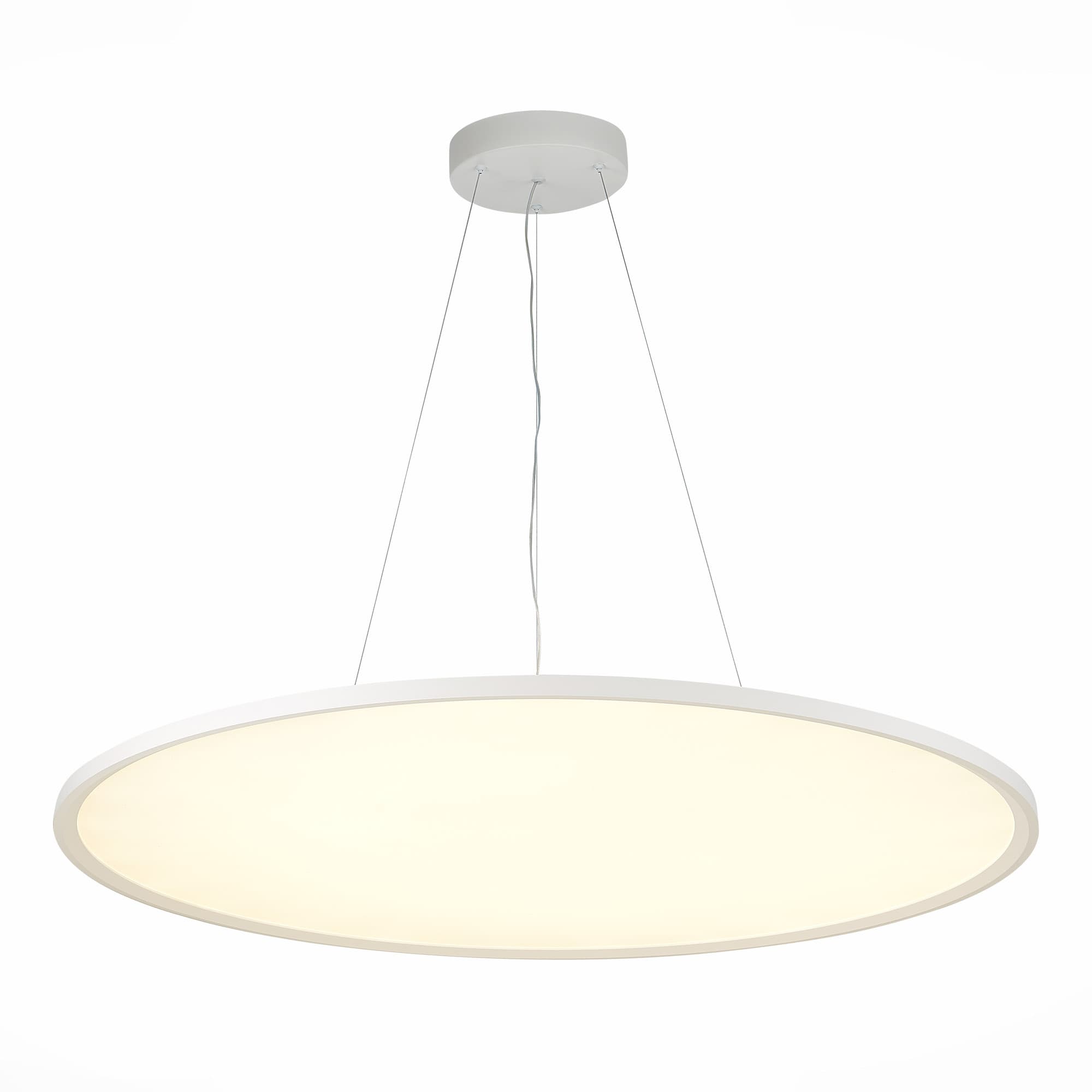 ST LUCE  ST602.543.96 Светильник подвесной Белый LED 1*96W 4000K 8 640Lm Ra>80 120 IP20 D1 000xH35 90-265V