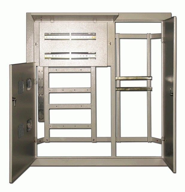 Dekraft Корпус металлический 1000х950х150 для аналог. счетчиков IP31 ЩЭ-4-А