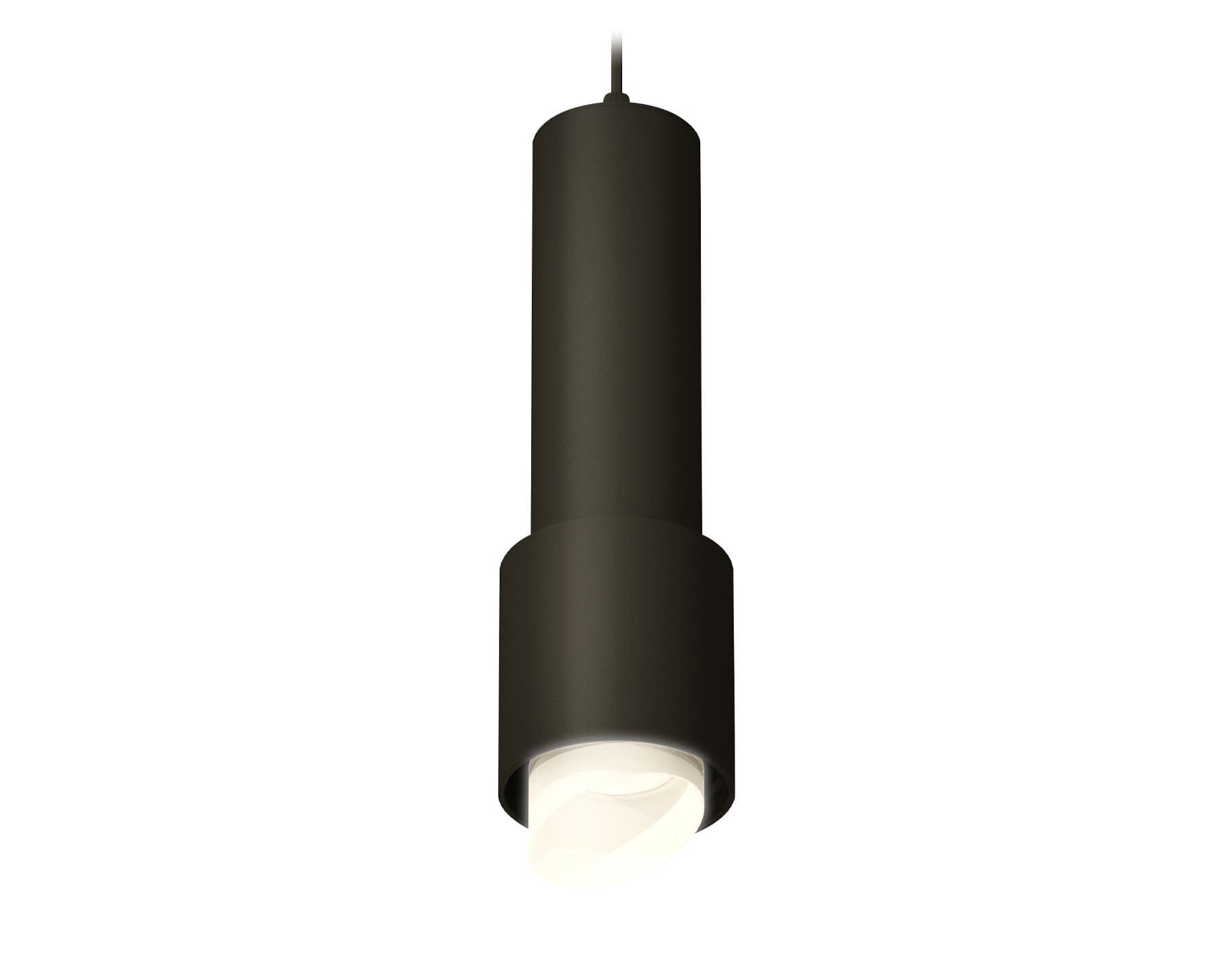Ambrella Комплект подвесного светильника с акрилом XP7723011 SBK/FR черный песок/белый матовый MR16 GU5.3 (A2311, C7456, A2010, C7723, N7175)