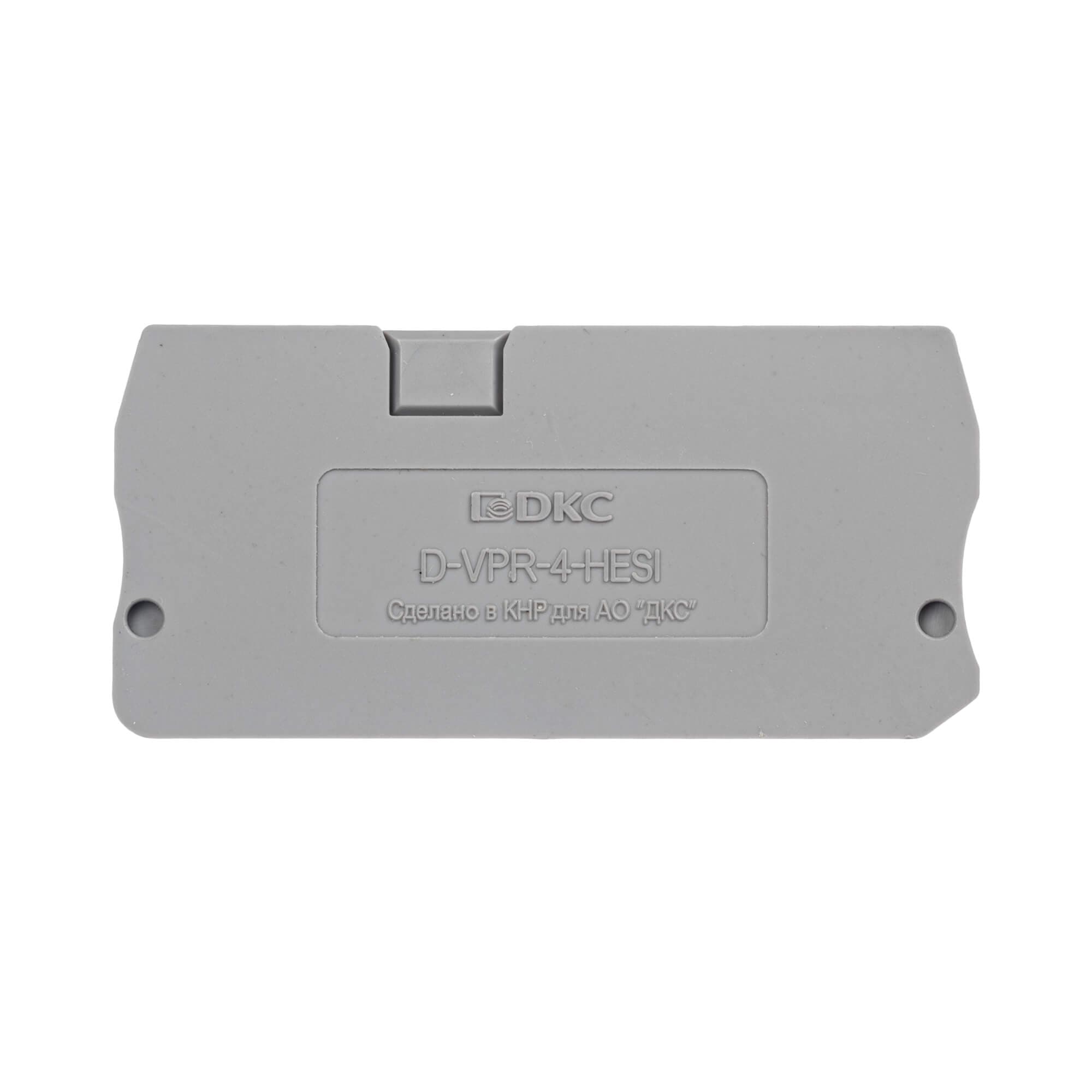 DKC Nuputuk Изолятор торцевой для клемм VPR-4-HESI/MT