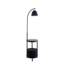 Kink Light 07049,19 Торшер Крис черный  L40 h135-160 E27 1*40W