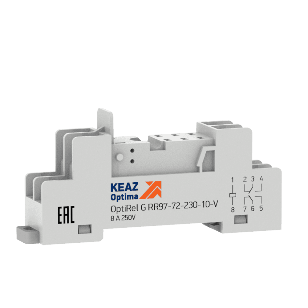 КЭАЗ Розетка для реле OptiRel G RR97-72-230-10-V