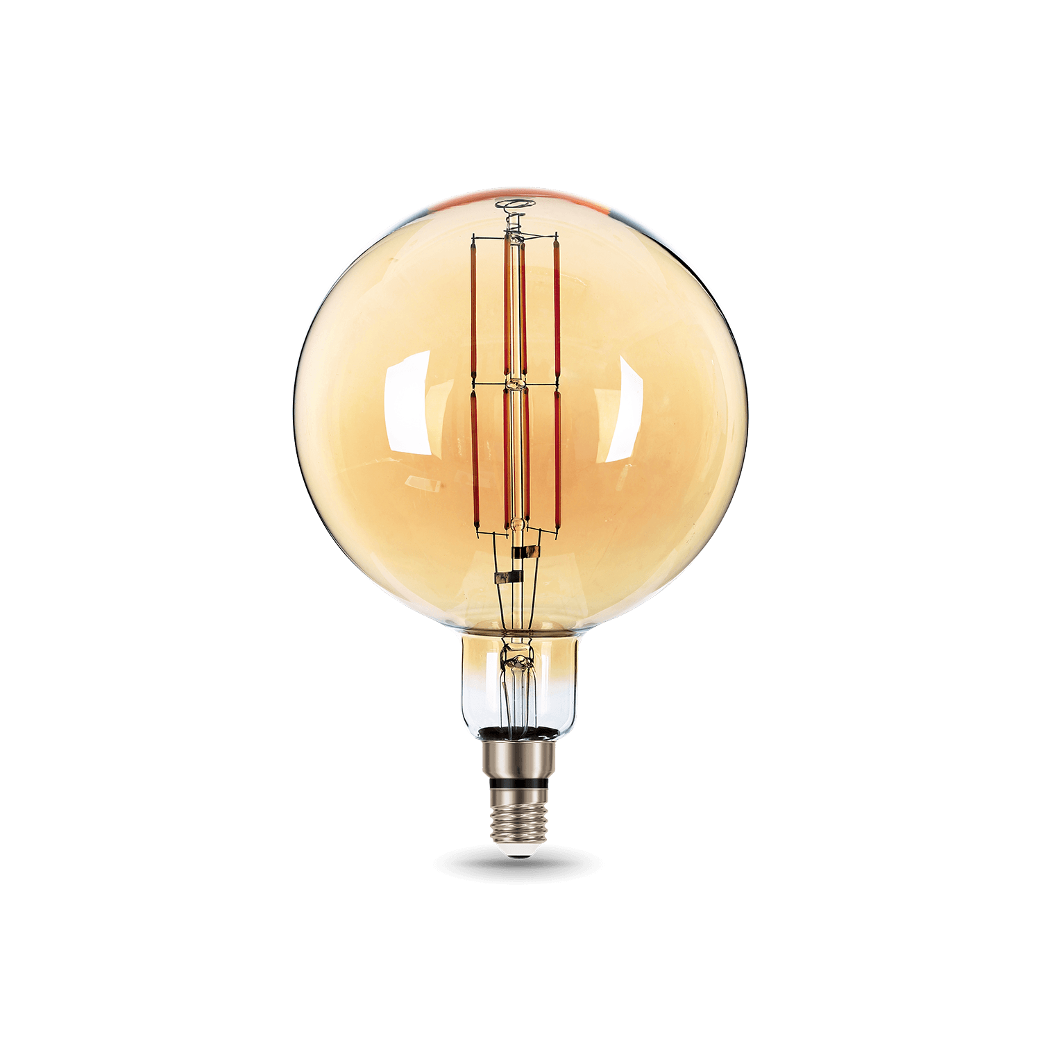 Gauss Лампа Filament G200 8W 780lm 2400К Е27 golden LED 153802008 — миниатюра 5