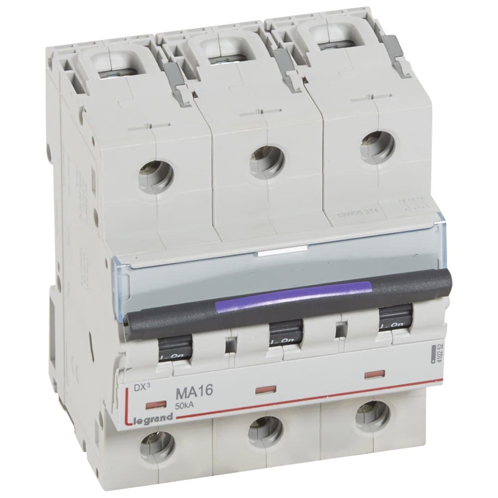 Legrand DX3 Автоматический выключатель 50кА 16А 3P MA 410252