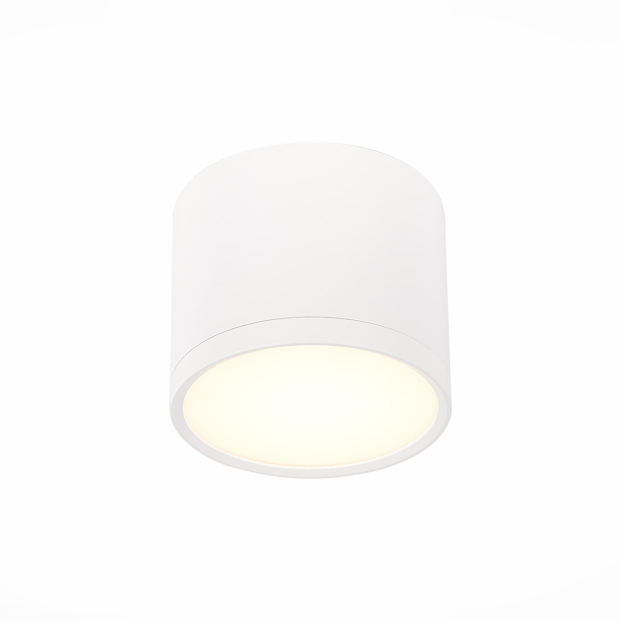 ST Luce ST113.532.09 Светильник потолочный Белый LED 1*9W 3000K 702Lm Ra>80 120° IP20 D88xH75 170-240V — миниатюра 1
