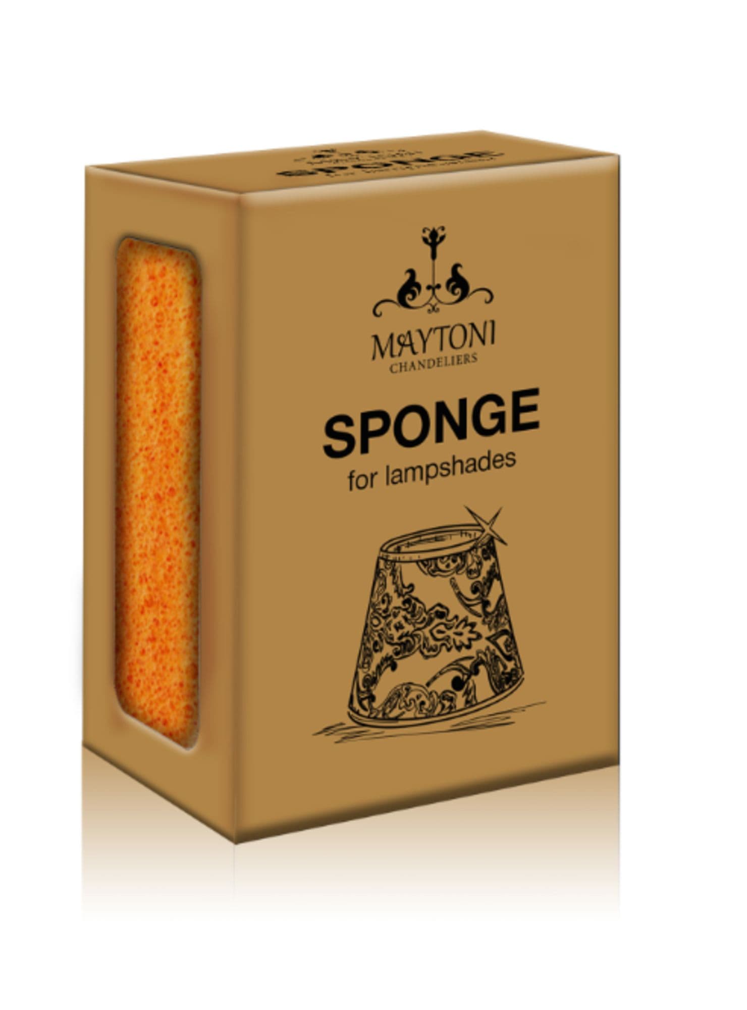 Maytoni Accessories Cleaning Sponge for Lampshades Желтый Аксессуар — миниатюра 2