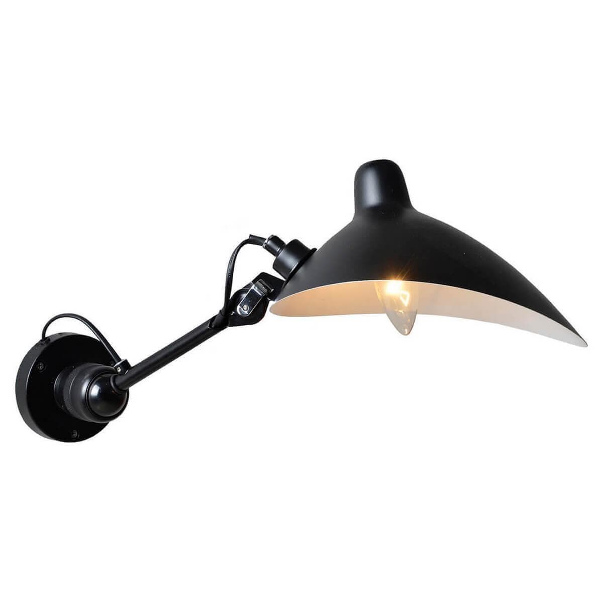 Lussole LOFT Металл Черный /  Металл Светильник настенный E14 40W LSP-9563 — миниатюра 1