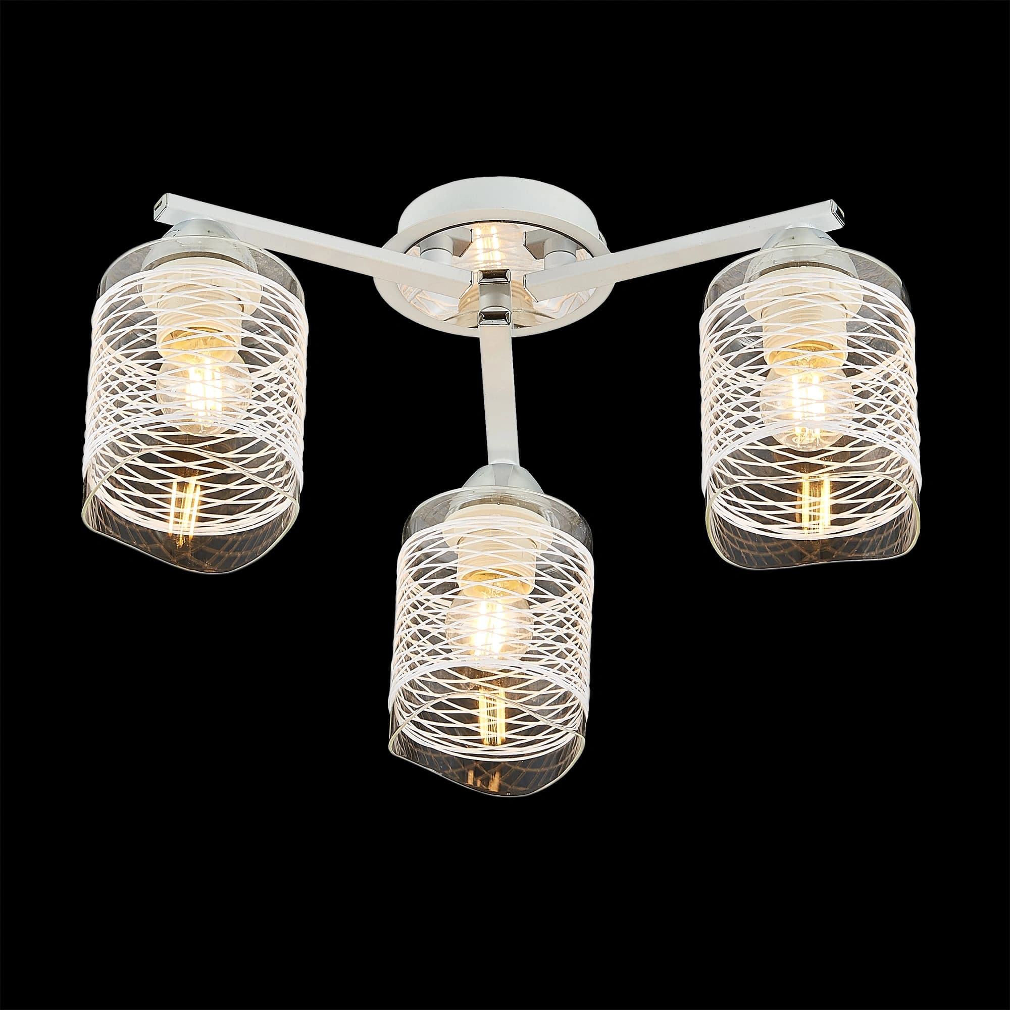 Citilux CL146137 Лора Бел.+Хром Светильник потолочный