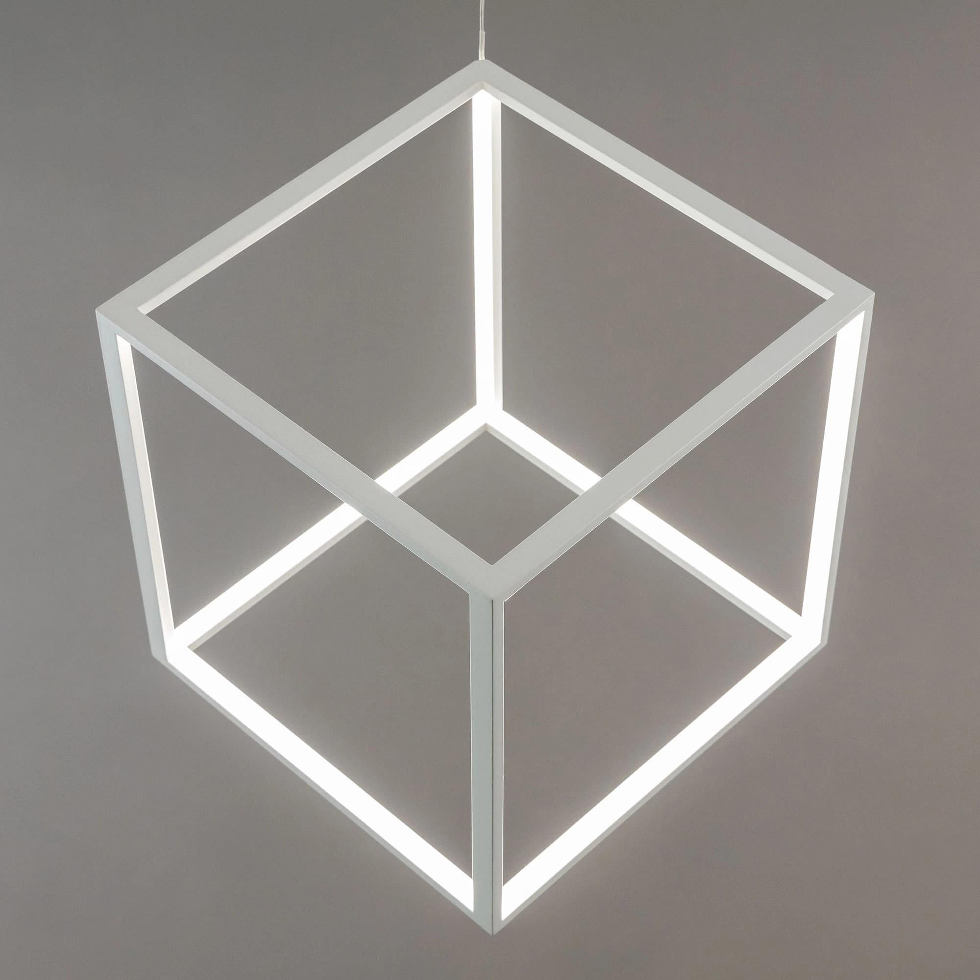 Citilux CL719300 Куб Белый Светильник Подвес, LED 40W*4000K — миниатюра 10