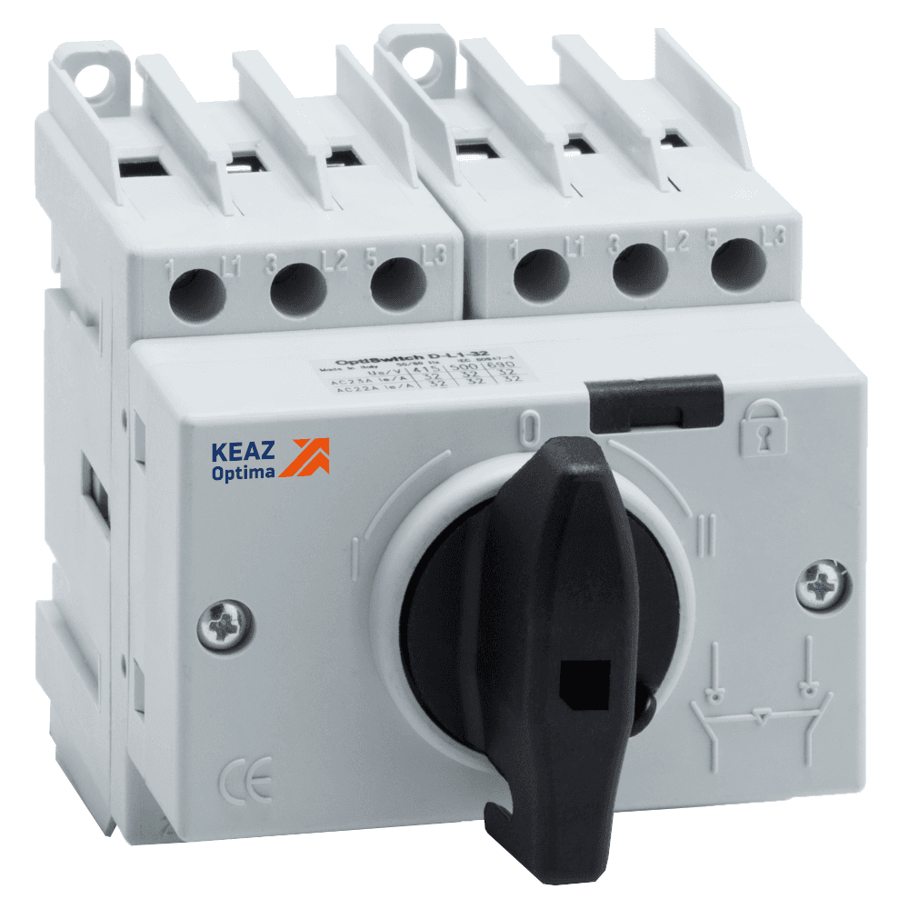 КЭАЗ Выключатель-разъединитель реверсивный OptiSwitch DI-16-3C