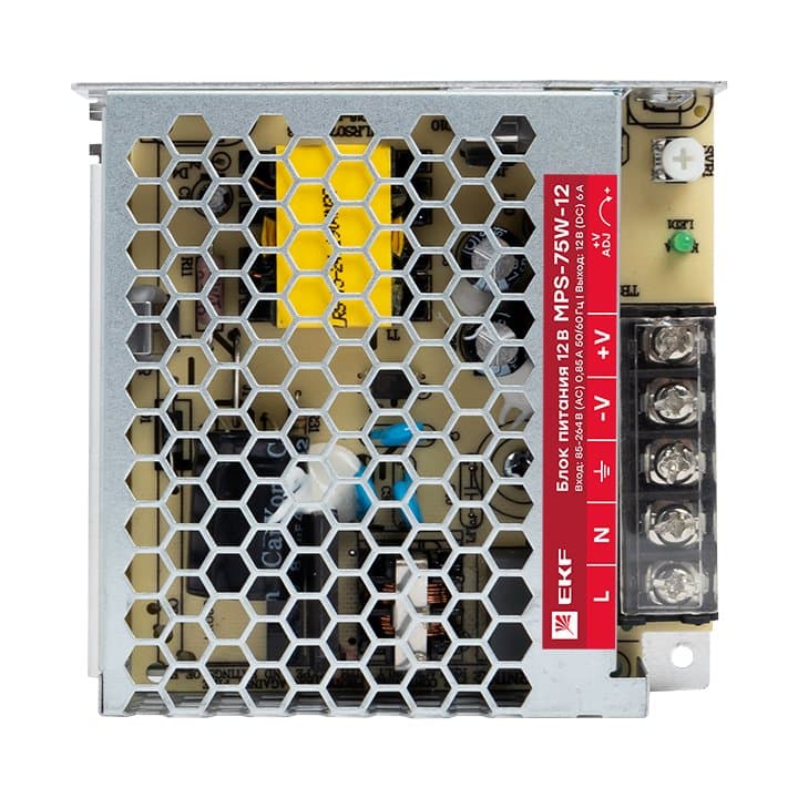 EKF PROxima Блок питания 12В MPS-75W-12 — миниатюра 3