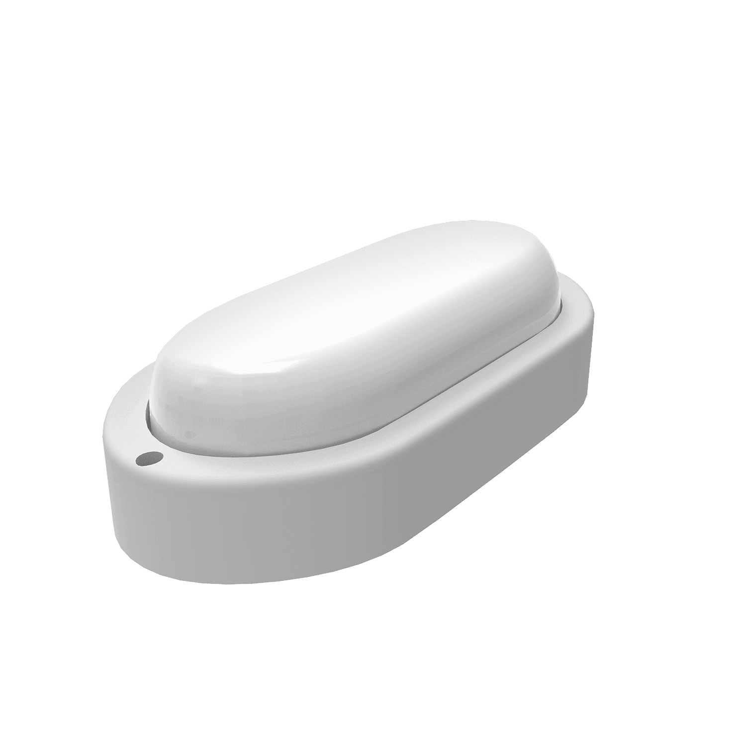 Gauss Светильник ЖКХ LITE овал 12W 980lm 6500K 200-240V IP65 160*90*46мм белый LED 161418312 — миниатюра 6