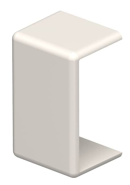 OBO Bettermann Накладка на стык кабель-каналов WDK 10x20 мм, ПВХ, кремовый RAL9001 6152007 — миниатюра 1