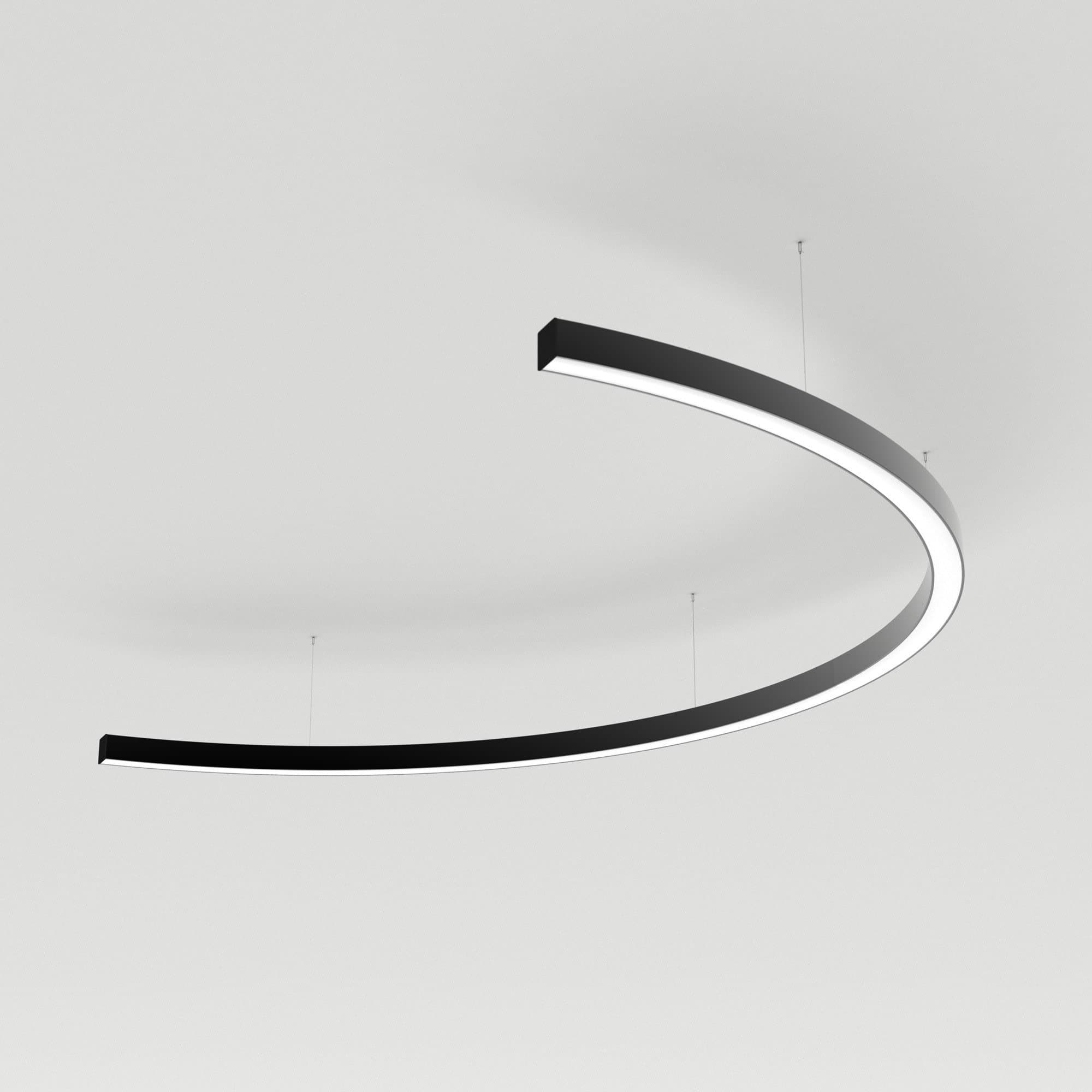 Arlight Светильник SP-LINE-HANG-ARC-C3535-D1500-61W Day4000 (BLACK, 230V) ( Металл) 034035(1)