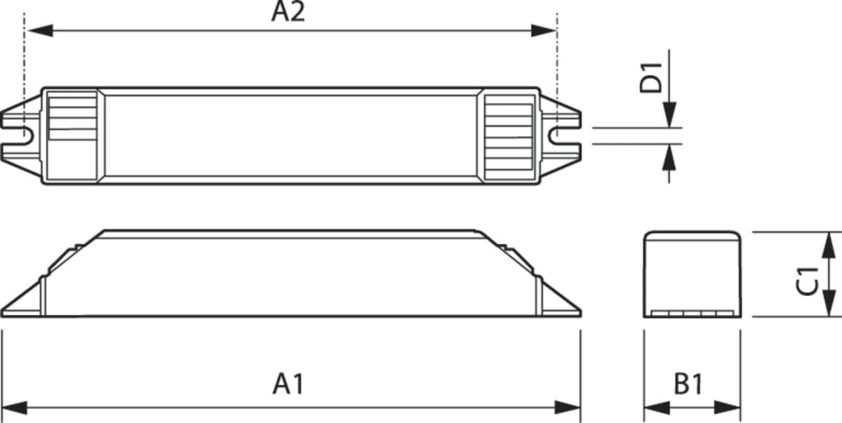 PH ЭПРА EB-Ci1-2 36W/1-4 18W220-240v50/60Hz 913713043180 — миниатюра 2