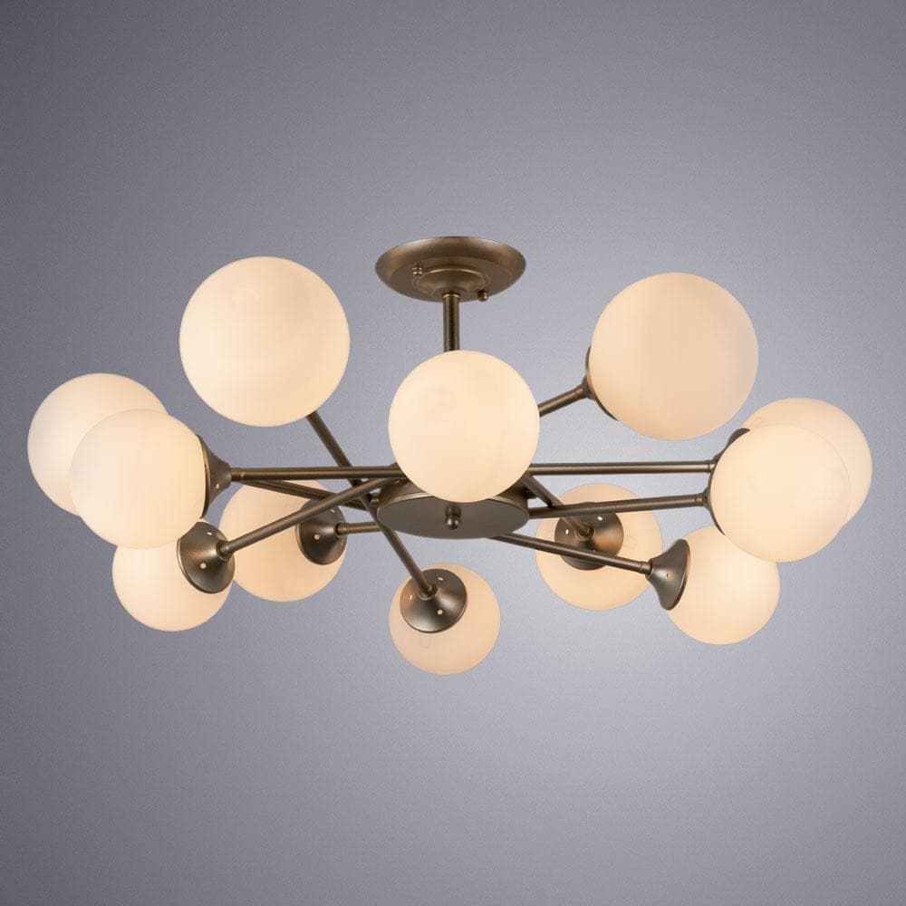 Arte Lamp Люстра потолочная A2703PL-12SG — миниатюра 4
