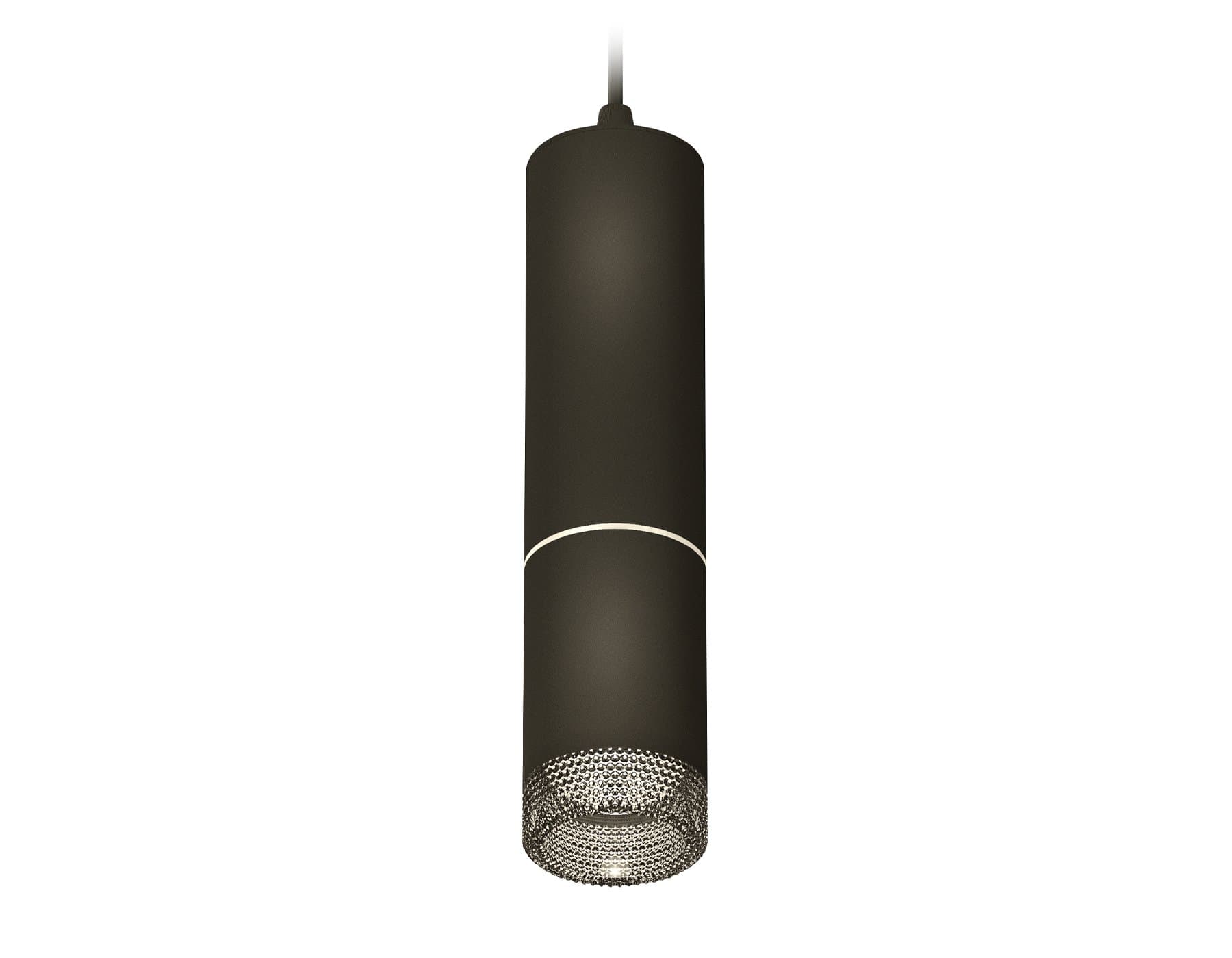 Ambrella Комплект подвесного светильника с композитным хрусталем XP6313010 SBK/BK черный песок/тонированный MR16 GU5.3 (A2302, C6343, A2060, C6313, N6