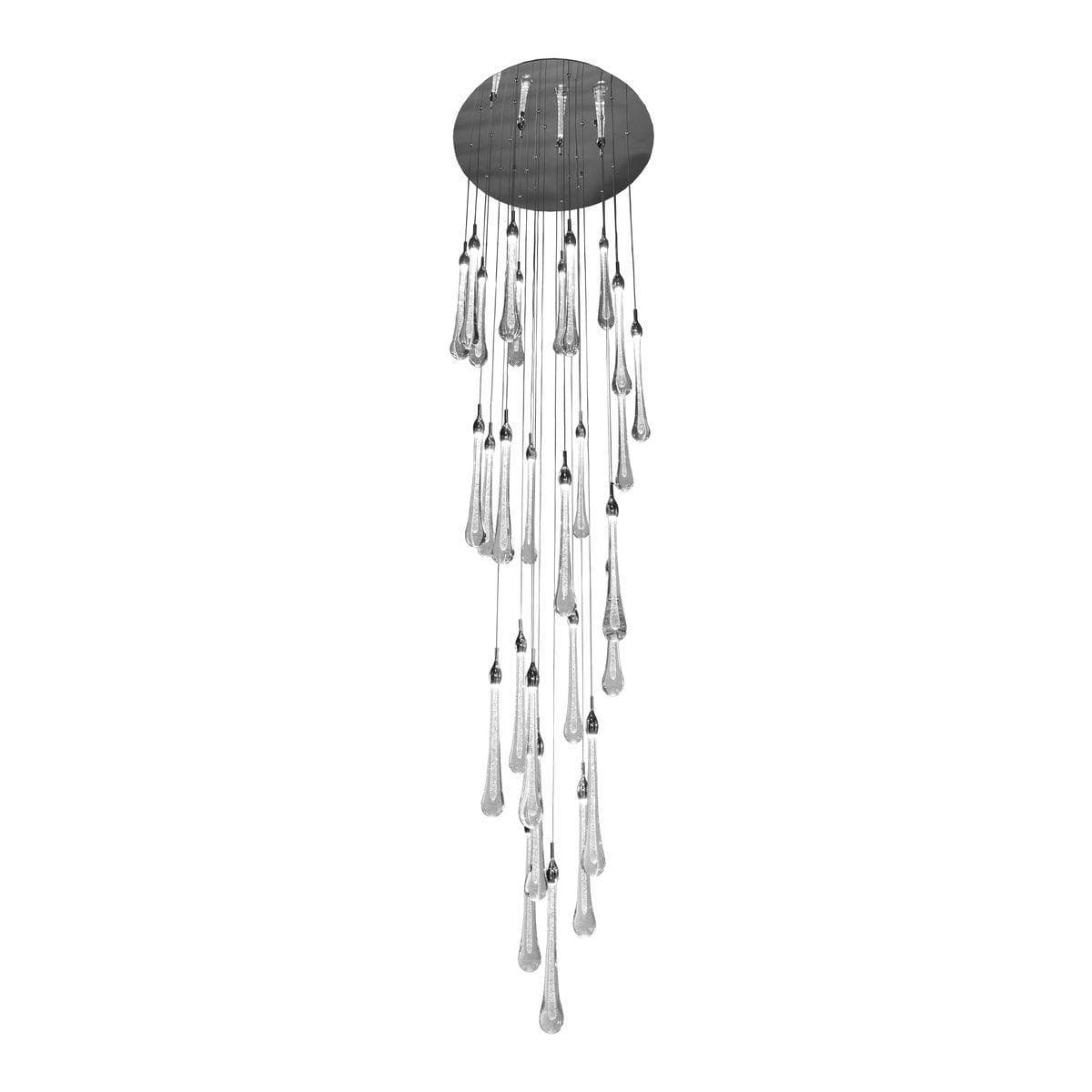 Kink Light 07860-28A,02 Подвес АСМЕР хром d55 h300 Led 84W (4000K) — миниатюра 1