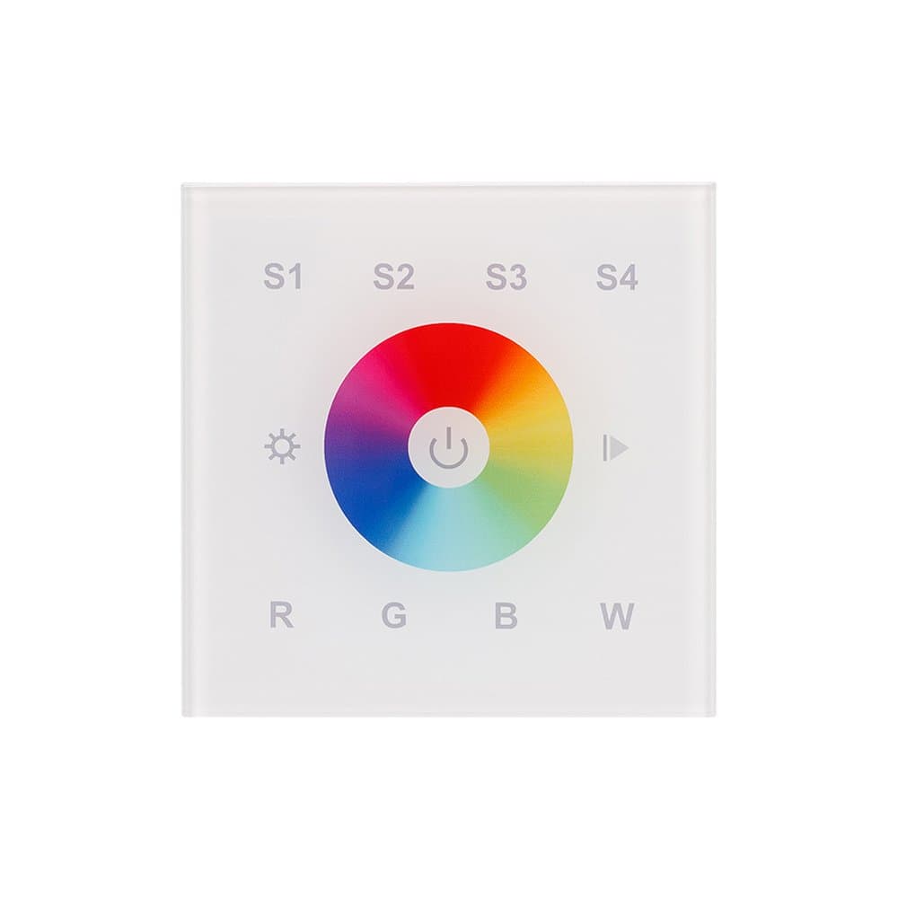 Arlight Панель Sens SR-2820B-AC-RF-IN White (220V,RGBW,1 зона) (IP20 Пластик, 3 года) 021038 — миниатюра 2