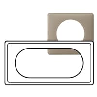 Legrand Celiane2 Перкаль Грэй Рамка 4/5 мод 066725 — миниатюра 2