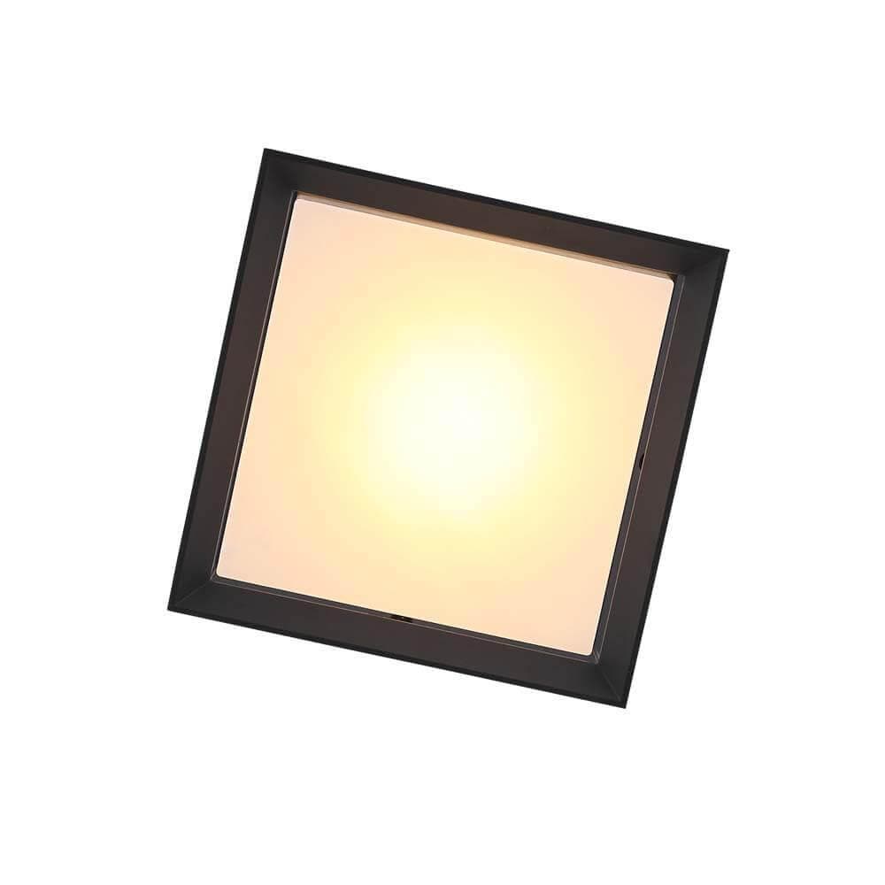 ST LUCE SL077.402.01 Светильник уличный потолочный Черный/Белый LED 1*12W — миниатюра 3