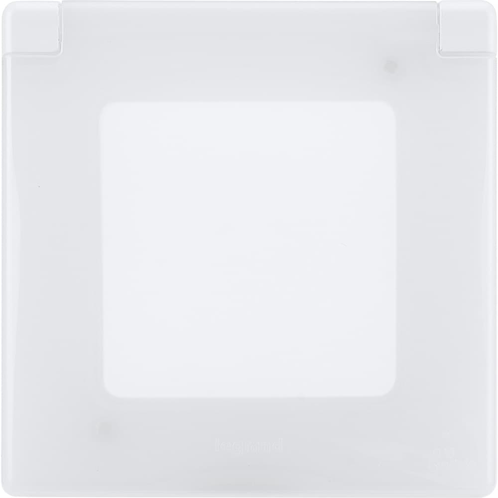 Legrand INSPIRIA Белый Рамка с защитной крышкой IP 44 673920 — миниатюра 1