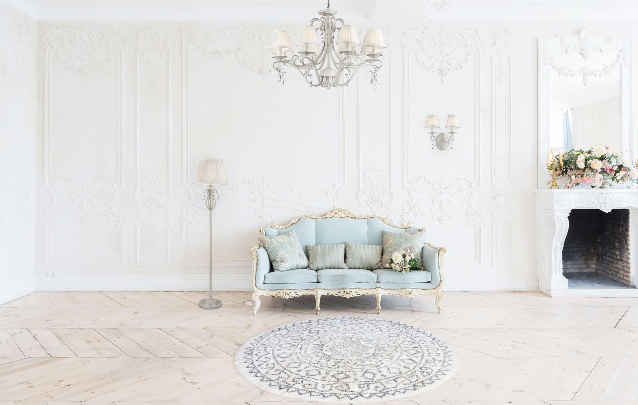 Maytoni Elegant Brionia Бежевый Торшер 1xE14 40W ARM172-11-G — миниатюра 4
