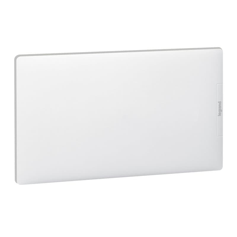 Legrand Practibox Распределительный бокс скрытого монтажа IP40 IK07 1 рейка 18М с клеммиком заземления белая дверь 401716