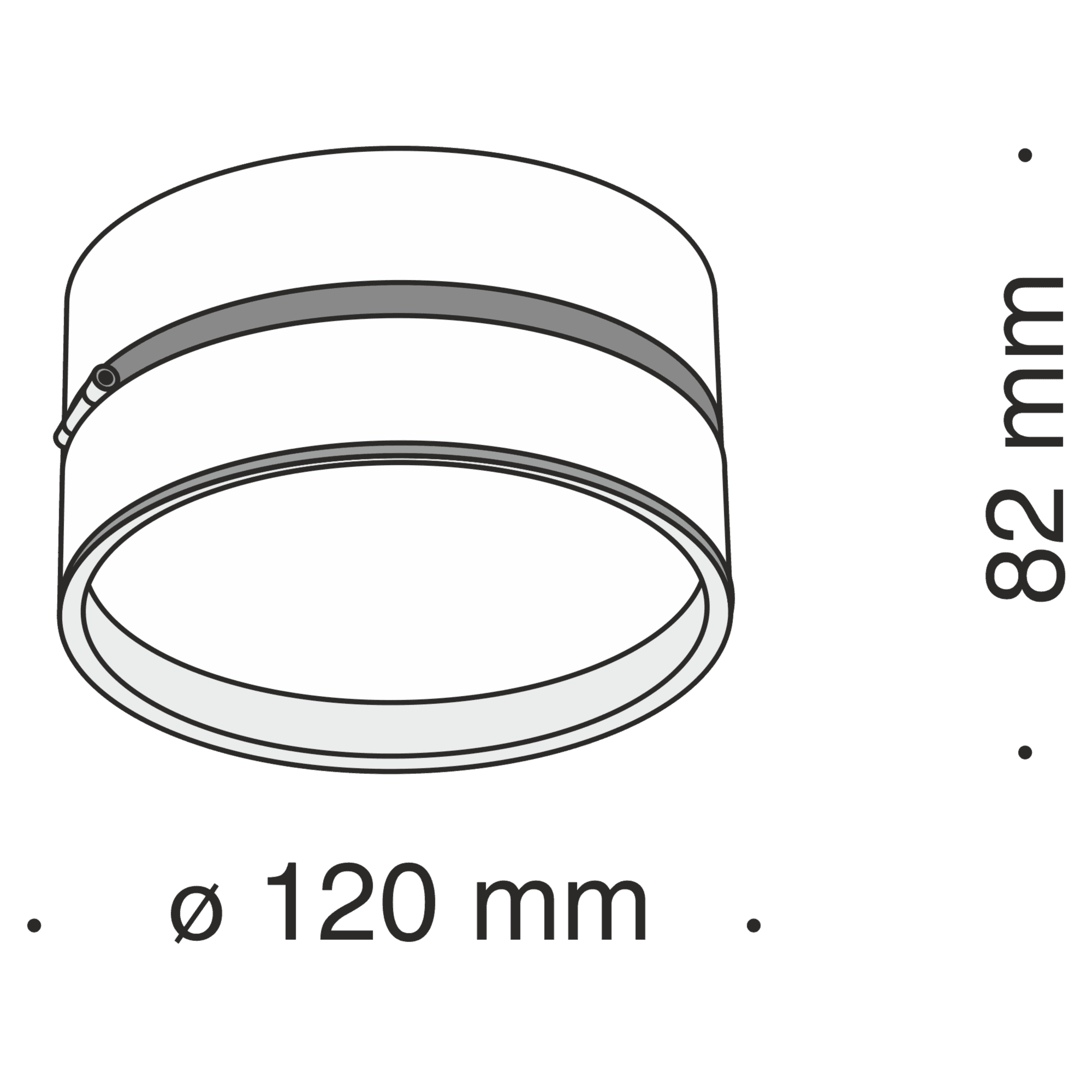 Maytoni Technical Onda Белый Потолочный светильник LED 18W 990Лм C024CL-L18W — миниатюра 4