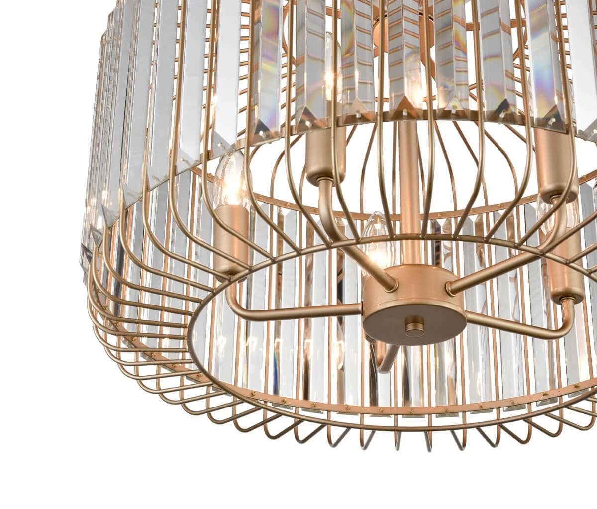 Vele Luce Angelica Потолочная люстра VL3044L05 — миниатюра 4