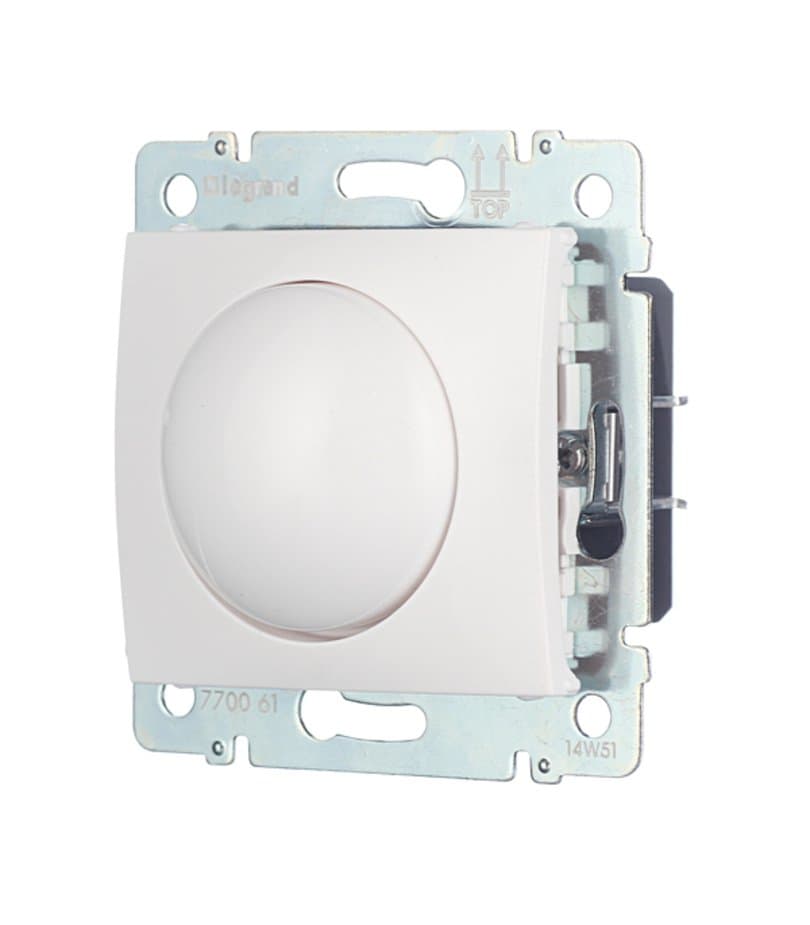 Legrand DIY Valena Бел Светорегулятор поворотный 40-400W для ламп накаливания (вкл поворотом) 694288 — миниатюра 2