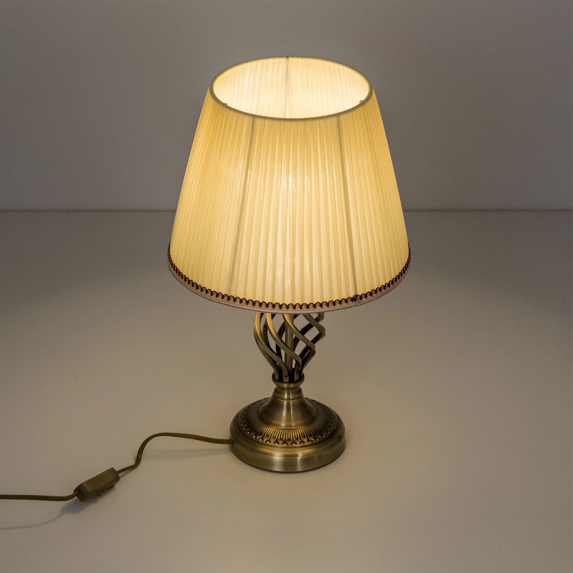 Citilux CL402833 Вена Бронза+Кремовый Светильник Настольный — миниатюра 4