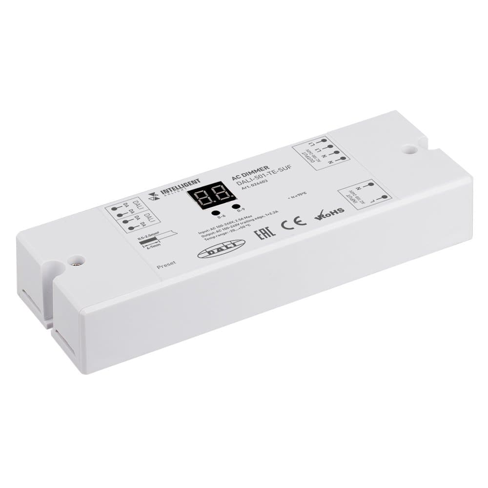 Arlight INTELLIGENT Диммер DALI-501-TE-SUF (230V, 2.2A) (INTELLIGENT -) 026403
