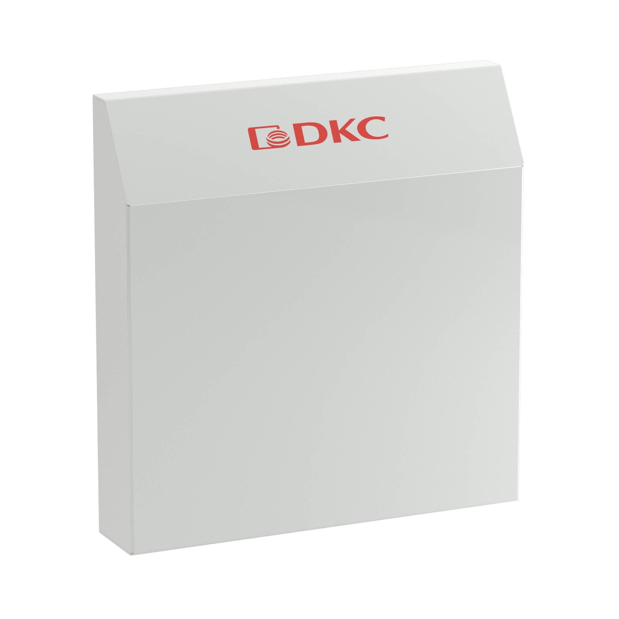 DKC Защитная панель IP56, листовая сталь RAL7035, для вентиляторов и решеток 205x205 мм