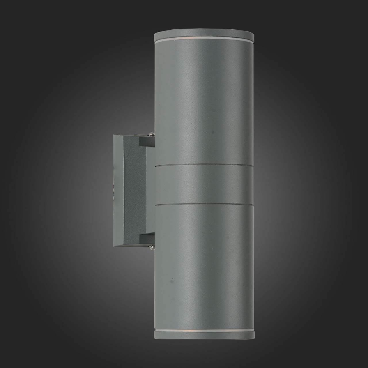 ST Luce Светильник уличный настенный Серый/Серый LED 2*5W SL561.701.02 — миниатюра 3