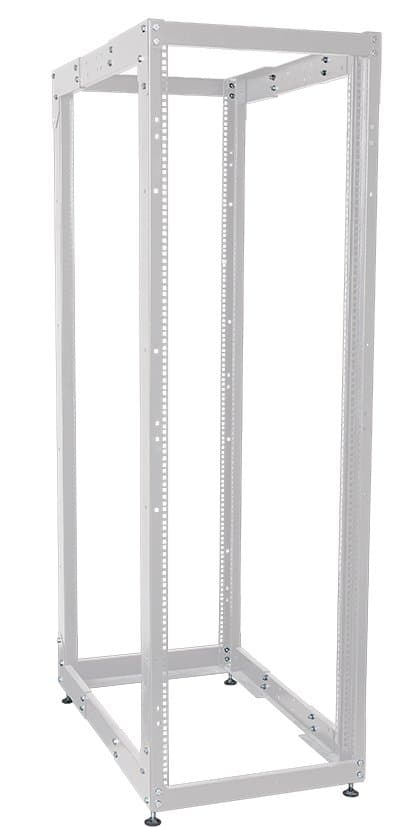 IEK LINEA F ITK 19" двухрамная стойка, 33U, 600x800 мм, серая LF35-33U68-2R