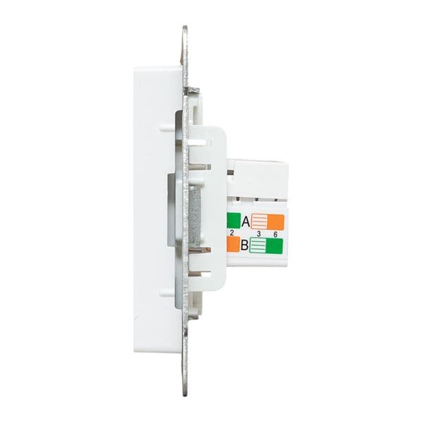 EKF Механизм розетки RJ45 - 2шт, (cat5), белый Эпика — миниатюра 8
