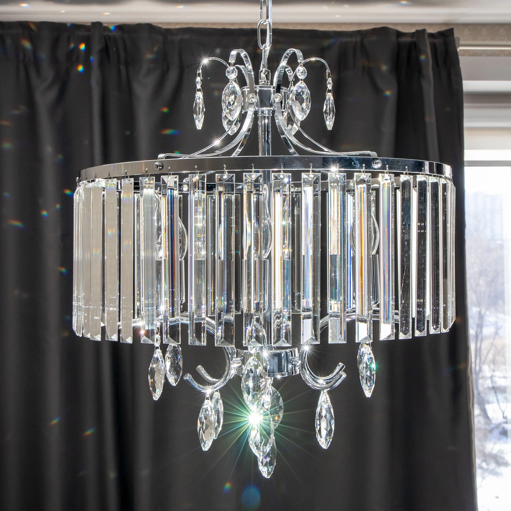 Citilux CL335161 Инга Хром Люстра — миниатюра 10