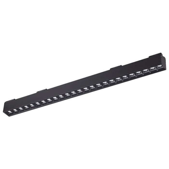 Novotech 358075 NT19 011 черный Трековый светильник для низковольтного шинопровода IP20 LED 4000К 30W 24V KIT