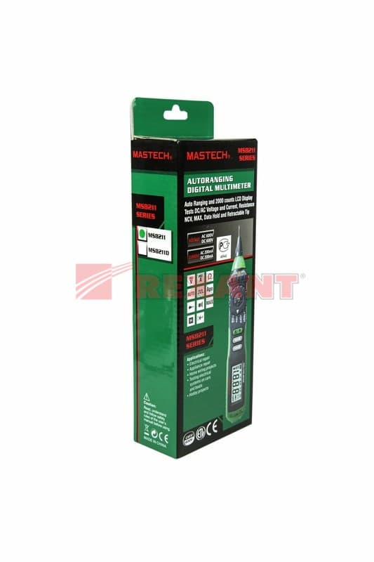 Цифровой мультиметр - пробник MS8211 MASTECH Rexant 13-2044 — миниатюра 2