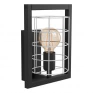 Eglo JUBILY Подвесной потолочный светильник (люстра) JUBILY, 1Х40W, E27, L220, B195, H290, сталь/цинк, чер 43664