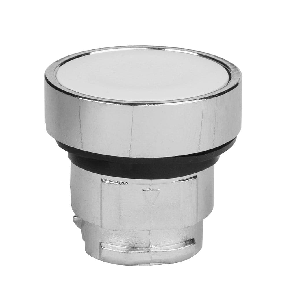 КЭАЗ Головка кнопки OptiSignal D22 A4-P-1 белая металл ZB4BA1
