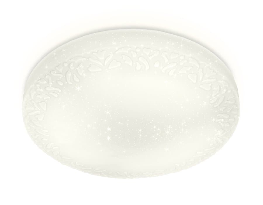 Ambrella Потолочный светодиодный светильник с пультом FF21 WH белый 48W D400*80 (ПДУ ИК)