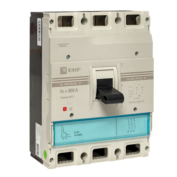 EKF Выключатель автоматический ВА-99М-ОМ 400/400А 3P 42кА PROxima