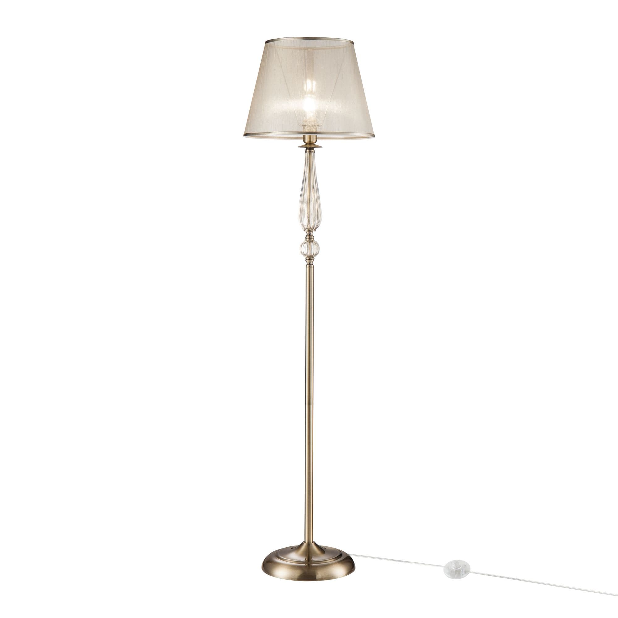 Freya Classic Inessa Бронза Антик Торшер E14 40W FR2685FL-01BZ — миниатюра 2